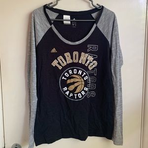 Adidas Toronto Raptors long sleeve shirt